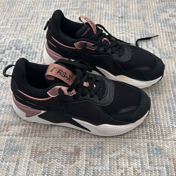 Puma RS-X Trophy Women’s Sneakers Black Rose Gold size 9.5 - Picture 4 of 11